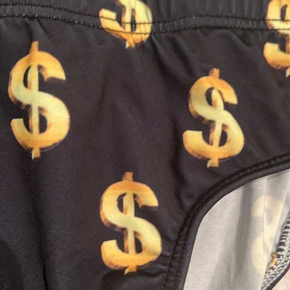 MEN’s JJ Malibu Dollar Sign $ Speedo in size SMALL (28-30) - Picture 2 of 9